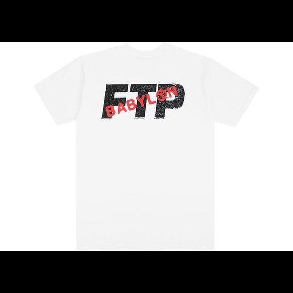 FTP x Babylon Large White Logo Tee🔥🔥 - Picture 2 of 2